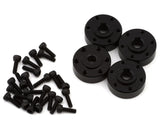 HPI 161162 1.2" CS-8 Steel Beadlock Wheels (Black) (4) (25g) w/Brass Wheel Weights