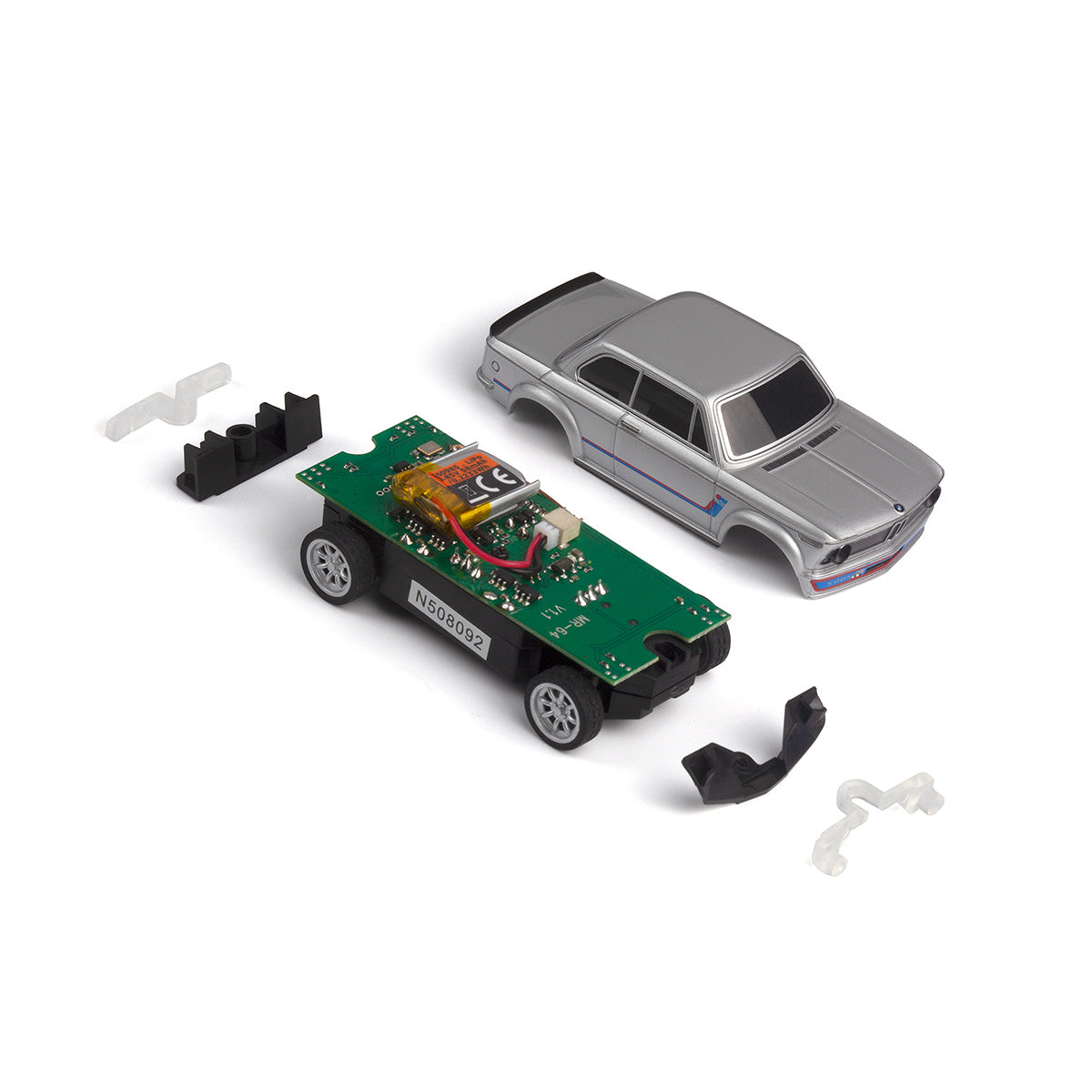 HPI Racing HPI161401 nano-TTR BMW 2002 Turbo - Silver