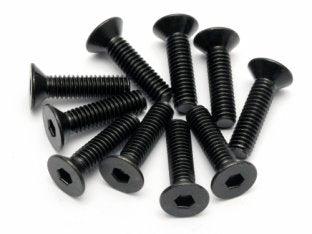 HPI 94531 Racing Flat Head Screw M4x15mm Hex Socket (10) Vorza Apache