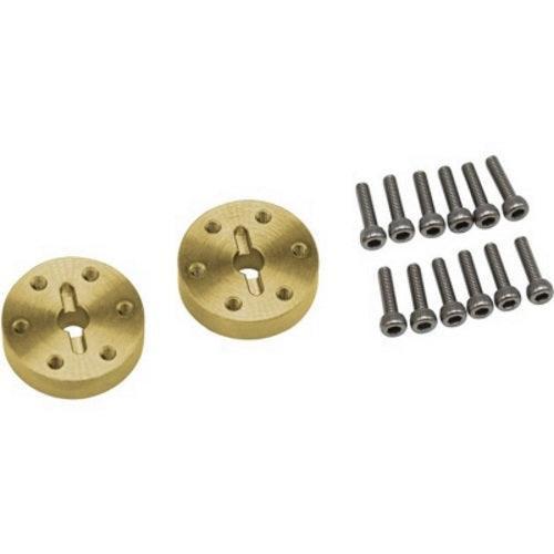 Hot Racing EDR10PH Brass Beadlock w/20g Pin Drive Adapter Associated Enduro