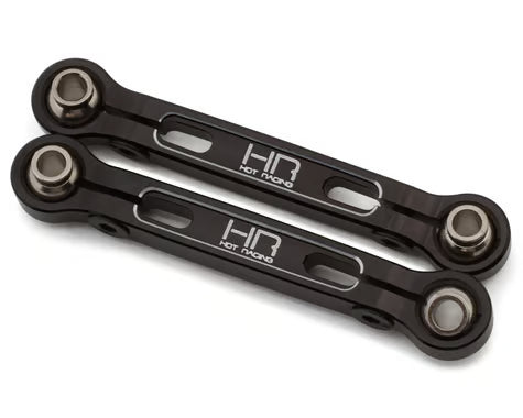 Hot Racing HRAGRM49N01 Arrma® Mojave Grom® Aluminum Steering Toe Links (Black) (2)
