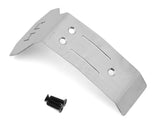 Hot Racing HRAMMX311CF Stainless Steel Front Skid Plate for Traxxas® Mini Maxx® (Silver)
