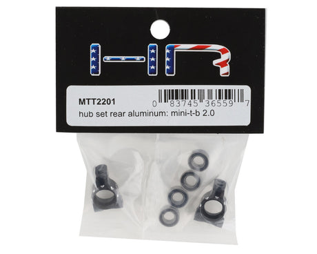 Hot Racing MTT2201  Mini-T 2.0/Mini-B Aluminum Rear Hub Set (2)