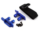 Hot Racing HRAMXX126X06 Tall Battery Hold-Downs for Traxxas Maxx (Blue)