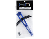 Hot Racing HRAMXX14F01 Aluminum Front Chassis Brace for Traxxas Maxx (Blue)
