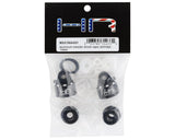 Hot Racing HRAMXX156AX01 Aluminum Bleeder Shock Caps for Traxxas Maxx (Black) (2)