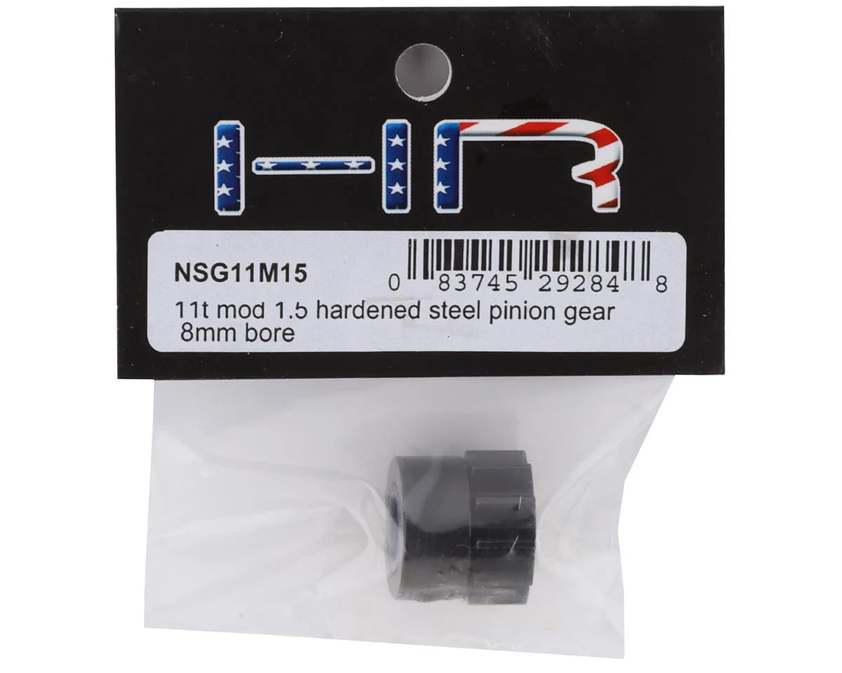 Hot Racing HRANSG11M15 Mod 1.5 Hardened Steel Pinion Gear w/8mm Bore (11T)