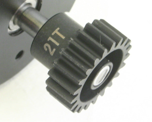 Hot Racing HRANSG3221 Steel Pinion Gear, 21 Tooth, 32 Pitch, 5mm Bore