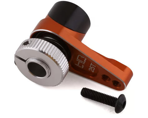 Hot Racing HRARBA48SH25 Axial RBX10 Ryft Aluminum Adjustable Clamping Nut Servo Saver (25T)