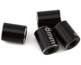 Hot Racing HRARCL60801 Aluminum Standoff Post Link (Black) (4) (3x6x8mm)
