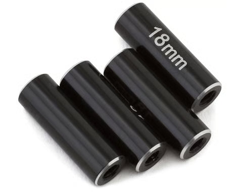 Hot Racing HRARCL61801 Aluminum Standoff Post Link (Black) (4) (3x6x18mm)