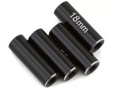 Hot Racing HRARCL61801 Aluminum Standoff Post Link (Black) (4) (3x6x18mm)