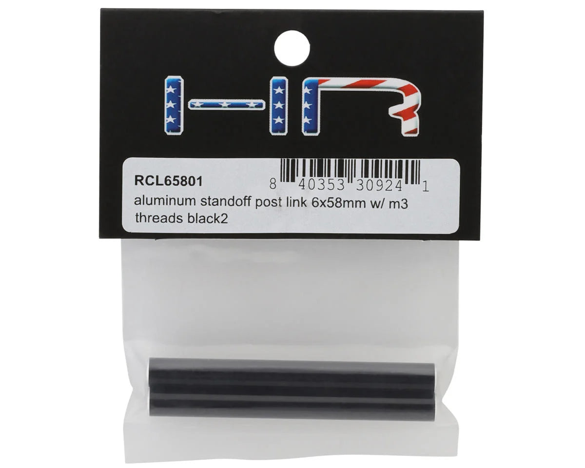 Hot Racing HRARCL65801 6x58mm Aluminum Standoff Post Links (2)