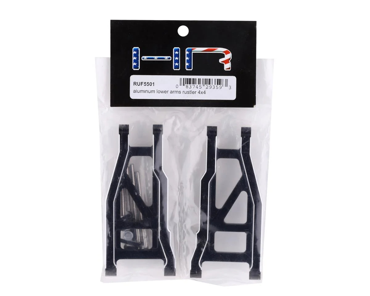 Hot Racing HRARUF5501 Aluminum Lower Arms for Traxxas Rustler 4x4