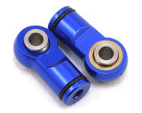 Hot Racing HRARVO154M06 Ball Type Aluminum Shock Ends for Traxxas Revo (Blue)