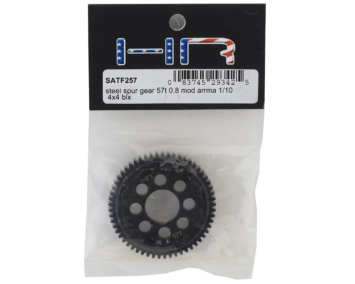 Hot Racing HRASATF257 Arrma 4x4 BLX Steel 0.8MOD Spur Gear (57T)