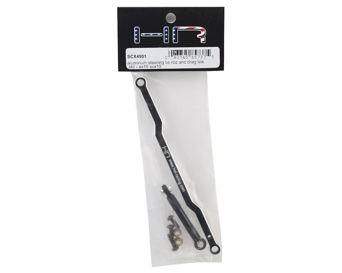 Hot Racing HRASCX4901 Axial SCX10 Aluminum Steering Tie Rod & Drag Link