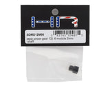 Hot Racing HRASDMD12M06 Steel 0.6 Module Pinion Gear (12T) (2mm Bore)