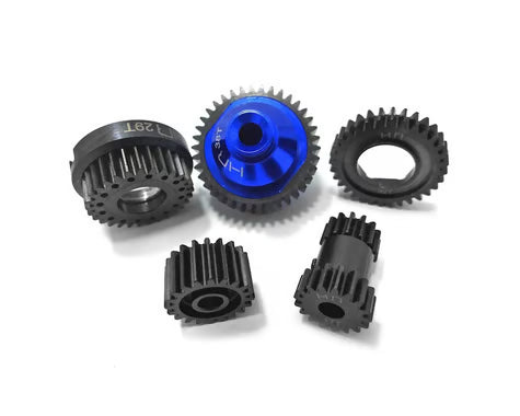 Hot Racing HRASJT1000XF06 Hardened Steel Two-Speed Gear Set for Traxxas Jato 3.3
