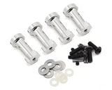 Hot Racing HRASLF10X08 Aluminum 12mm Hex Wheel Extensions for Traxxas Slash 4x4 (Silver) (28mm)