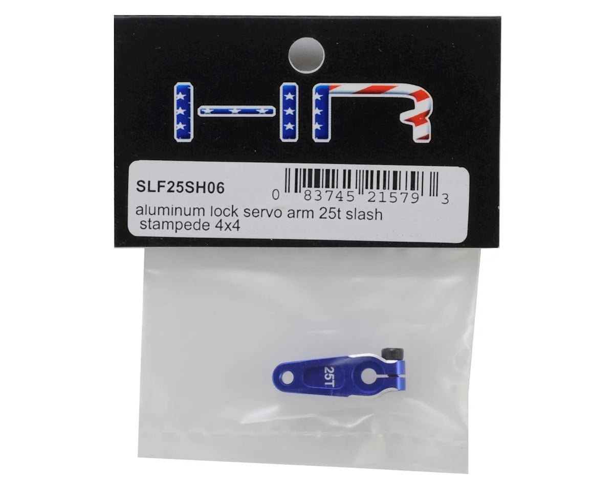 Hot Racing HRASLF25SH06 Aluminum Lock Servo Arm for Traxxas Slash/Stampede 4x4 (25T)