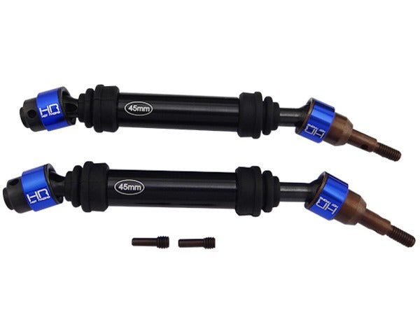 HOTRACING SLF288RCF Front Light Weight Metal CV Axles, for Traxxas Electric Rustler/Stampede/Sash 4WD