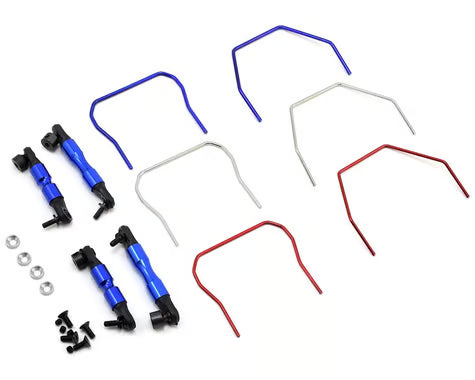 Hot Racing HRASLF311 Front & Rear Sway Bar for Traxxas Slash 4x4
