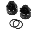 Hot Racing HRASLG156AX01  Aluminum Bleeder Shock Caps for Traxxas Sledge (2)