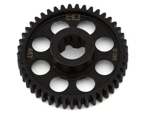 Hot Racing HRASMMX45M08 Mod 0.8 Hardened Steel Spur Gear for Traxxas® Mini Maxx® (45T)