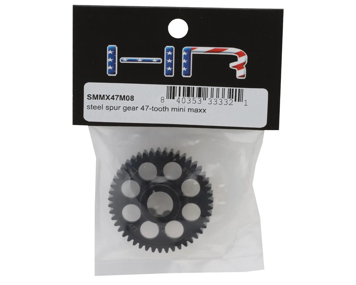 Hot Racing HRASMMX47M08 Mod 0.8 Hardened Steel Spur Gear for Traxxas® Mini Maxx® (47T)