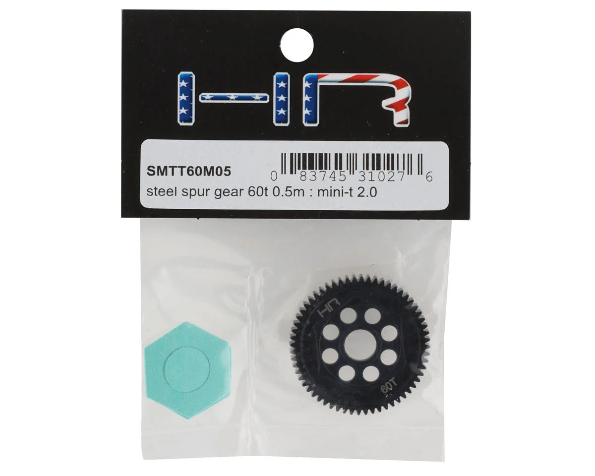 Hot Racing HRASMTT60M05 Losi Mini-T 2.0 Steel 0.5M Spur Gear (60T)V