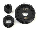 Hot Racing HRASSCP1000T Axial 3-Gear Hardened Steel Transmission Gear Set
