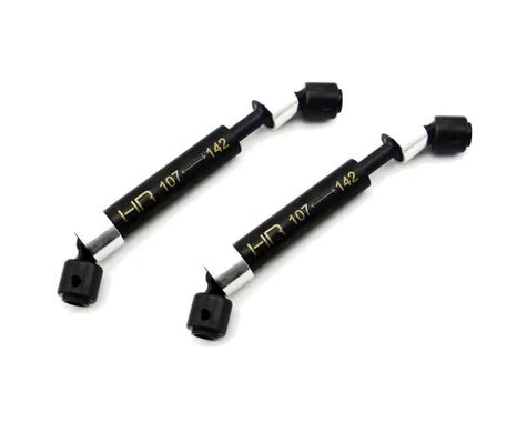 Hot Racing HRASSCX37V 107-142mm SCX10 Steel Center Drive Shaft (2)