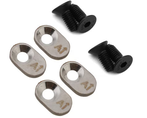 Hot Racing HRASSLG889A Stainless Steel Motor Locking Washers for Traxxas Sledge (1.5 Mod 13/34)