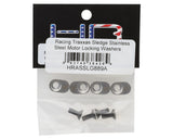Hot Racing HRASSLG889A Stainless Steel Motor Locking Washers for Traxxas Sledge (1.5 Mod 13/34)