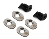 Hot Racing HRASSLG889B Stainless Steel Motor Locking Washers for Traxxas Sledge (1.5 Mod 11/34)