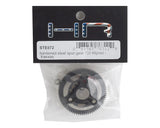 Hot Racing HRASTE872 48P Hardened Steel Spur Gear for Traxxas 2WD (72T)