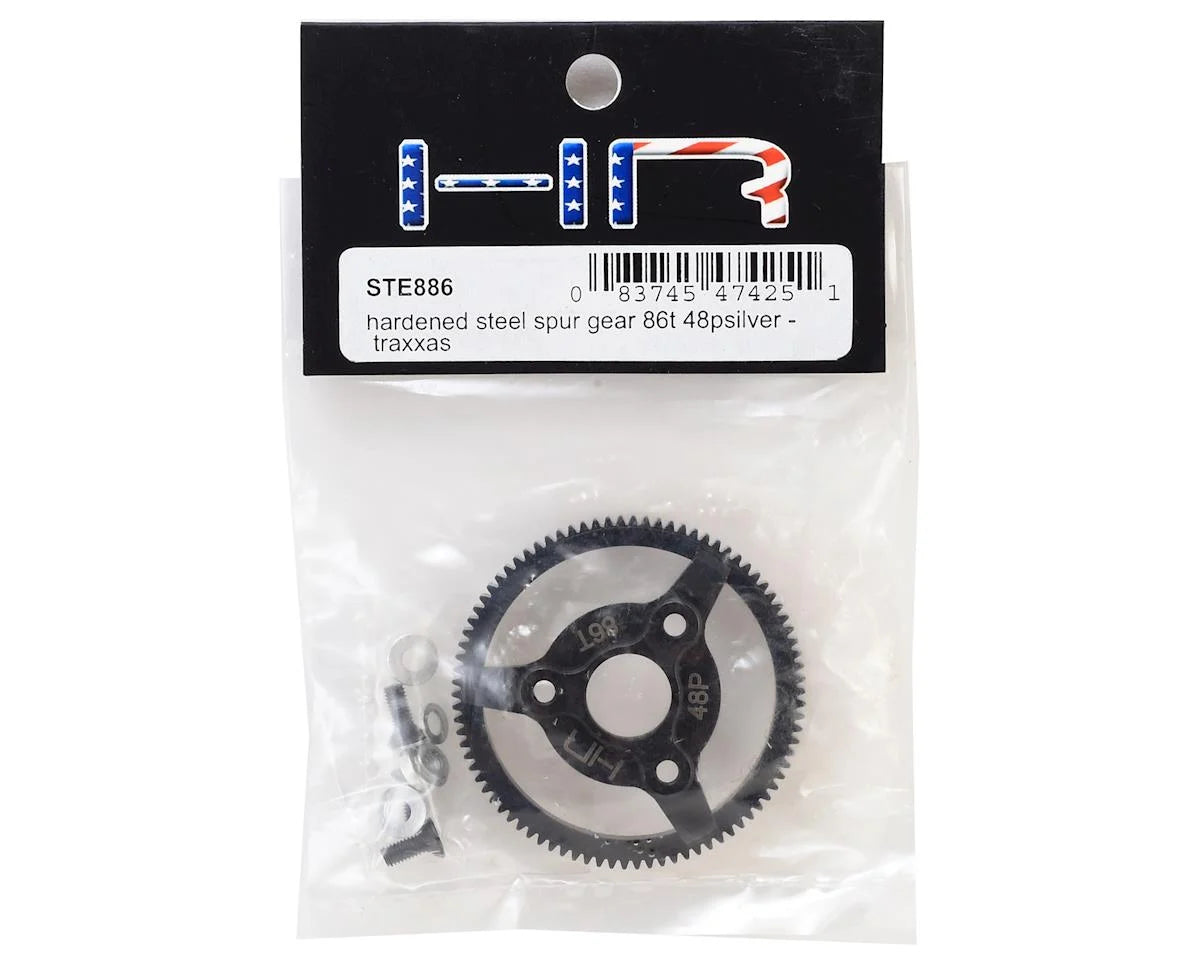 Hot Racing  HRASTE886 48P Hardened Steel Spur Gear for Traxxas 2WD (86T)