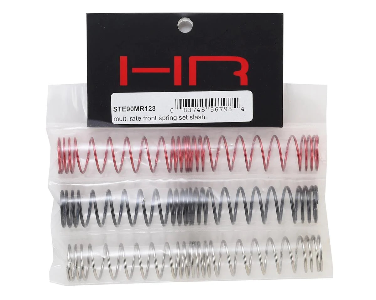 Hot Racing HRASTE90MR128 Multi Rate Front Spring Set for Traxxas Slash
