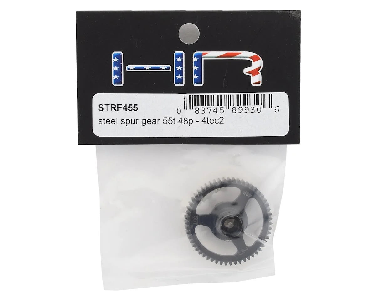 Hot Racing HRASTRF455 Steel Spur Gear for Traxxas 4-Tec 2.0 (55T)