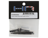 Hot Racing HRASTRXM39W05 +5mm Front & Rear Hardened Steel Drive Axles for Traxxas TRX-4M