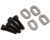 Hot Racing HRASXMX889 Stainless Steel Oval Motor Mount Washers for Traxxas X-Maxx/XRT (4)