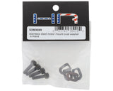 Hot Racing HRASXMX889 Stainless Steel Oval Motor Mount Washers for Traxxas X-Maxx/XRT (4)