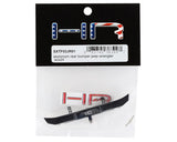 Hot Racing HRASXTF03JR01 Axial SCX24 Aluminum Rear Bumper (Black) (AXI00002V2)