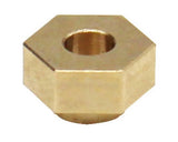 Hot Racing HRASXTF10H Axial SCX24 Brass 7mm Wheel Hex Hub (4) (1g)