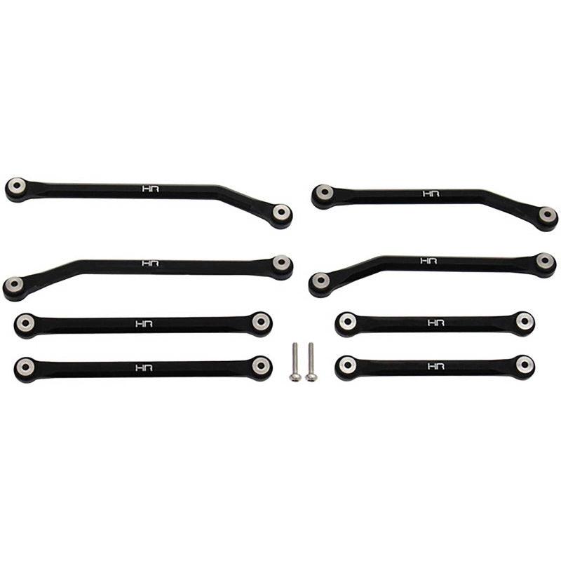 Hot Racing Aluminum High Clearance 4 Links Set for 5.26 133.7mm Axial SCX24