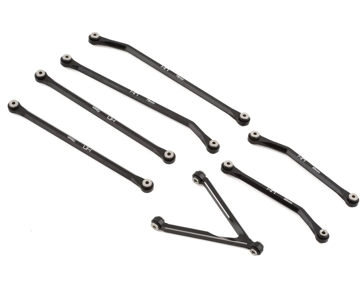 Hot Racing HRASXTF133HG01 Axial SCX24 Aluminum High Clearance Link Set (153.7mm)
