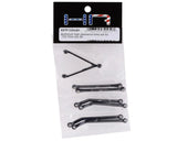 Hot Racing HRASXTF133HJ01 Axial SCX24 Aluminum High Clearance LWB Link Set (133.7mm)