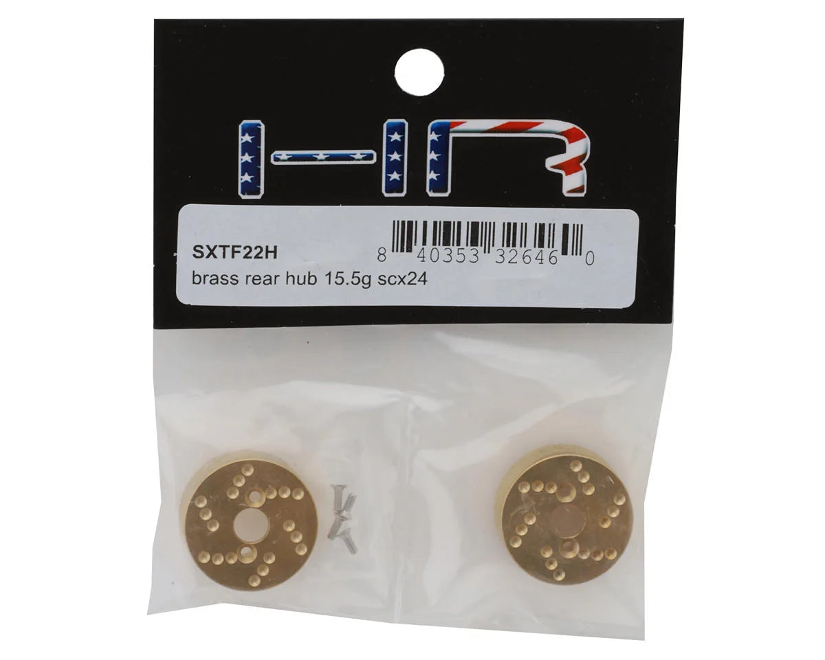 Hot Racing Axial SCX24 Brass Rear Hub (2) (31g)