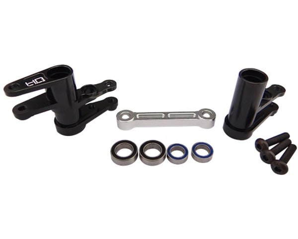 HOT RACING ATRF4801  Aluminum Steering Bellcranks and Draglink, 4-Tec 2.0